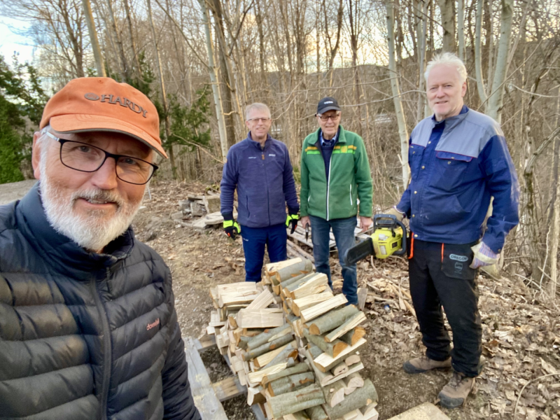 Dugnad på Energihuset